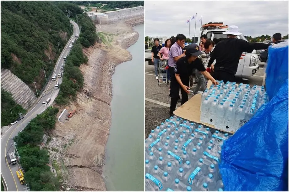প্রধান জলাধার প্রায় শূন্য, খরায় জাতীয় দুর্যোগ ঘোষণা গাংনিউংয়ে