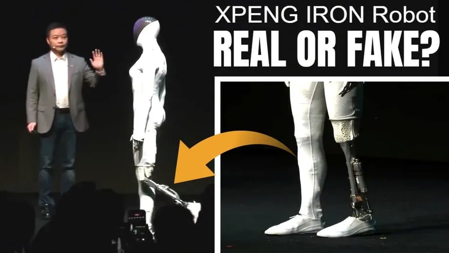 মানুষের মতো হাঁটে Xpeng-এর হিউম্যানয়েড IRON, ২০২৬ সালে যাবে শোরুমে